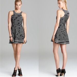 LIKE NEW Parker Evony fit and flare silk dress XS